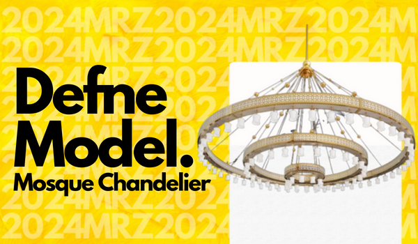 Defne Model Mosque Chandelier