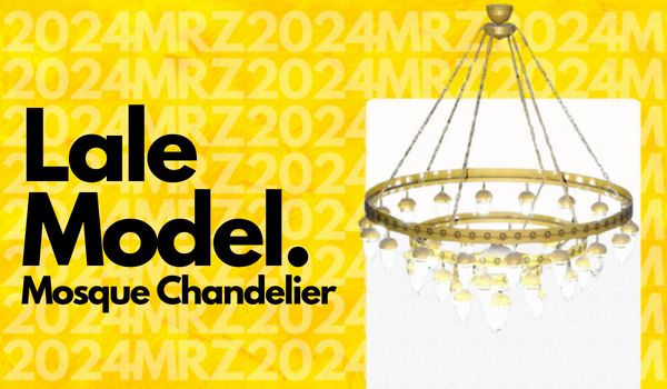 Lale Model Mosque Chandelier