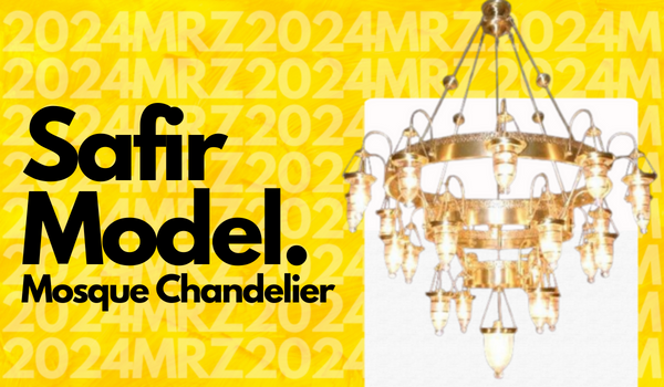 Safir Model Mosque Chandelier